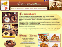 Tablet Screenshot of la-fouace-de-laguiole.fr